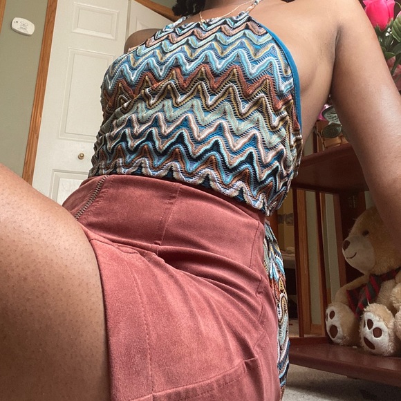 Suede skirt - Picture 4 of 6